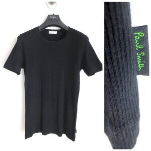 PAUL SMITH MEN'S CREW NECK T-SHIRT MADE IN ITALY Sz-L